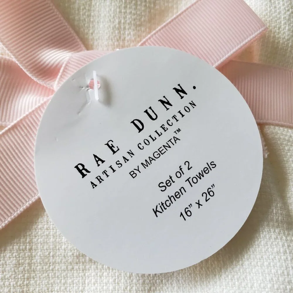 NWT - Rae Dunn White 